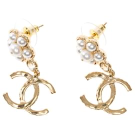 Chanel-CHANEL CC Jewelry in Gold Metal - 101953-Golden