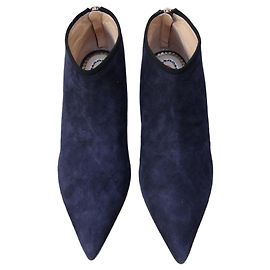 Charlotte Olympia Ankle Boots Blu navy