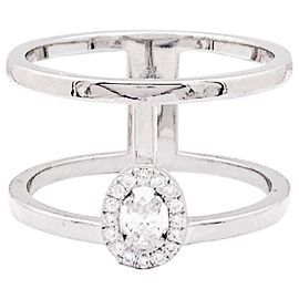 Messika ring "Glam'Azone" white gold, diamonds. Other