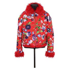 Kenzo Abrigo rojo Roja