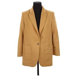 Bash Blazer de algodão Marrom