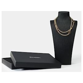 Chanel-CHANEL CC Jewelry in Brown Metal - 101978-Brown