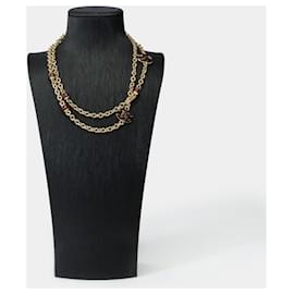 Chanel-CHANEL CC Jewelry in Brown Metal - 101978-Brown