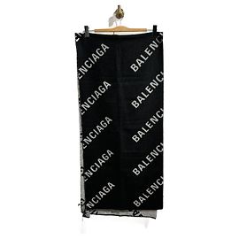 BALENCIAGA Sciarpe T. Lana Nero
