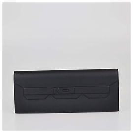Pochette Birkin Shadow en Swift Negro de Hermès Negro