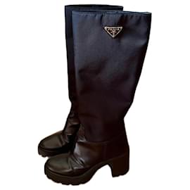 Prada Botas Negro