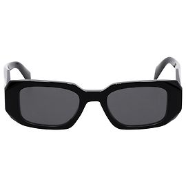 Prada Square Sunglasses SPR 17W in Black Acetate Black