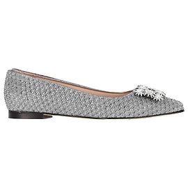 Ballerines Kelsey Night Stars en polyester argenté de Stuart Weitzman Argenté Métallisé