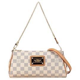 Louis Vuitton-Louis Vuitton White Damier Azur Eva-White