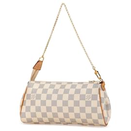 Louis Vuitton-Louis Vuitton White Damier Azur Eva-White
