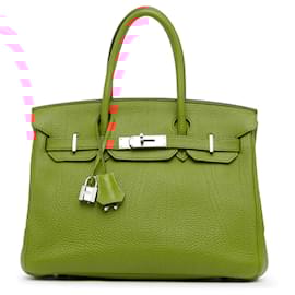 Hermès-Hermès Orange Togo Birkin Retourne 30-Orange