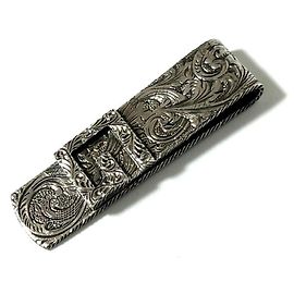 Clip per soldi da uomo GUCCI in argento 925 con arabesco Argento