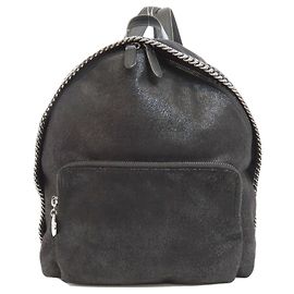 Stella Mc Cartney Schwarzer Polyester-Rucksack von Stella McCartney Schwarz