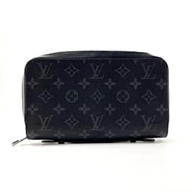 Louis Vuitton-Louis Vuitton Zippy XL Long Wallet-Black,Monogram