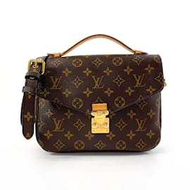 Louis Vuitton-Louis Vuitton Pochette Metis MM Handbag-Brown,Monogram