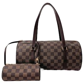 Louis Vuitton-Louis Vuitton Papillon 30 Handbag-Brown,Damier ebene