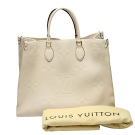 Bolsa tote Monogram Empreinte Louis Vuitton Bege