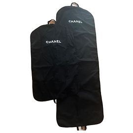 Lote de 2 fundas para ropa Chanel Negro