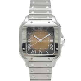 Cartier-Cartier Santos de MM Brown Dial WSSA0065 Men's Wristwatch-Other