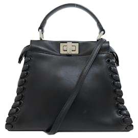 Fendi-Fendi Peekaboo Handbag-Black