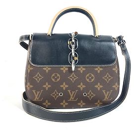 Sac Louis Vuitton Monogram Chain It PM Marron Noir Monogramme