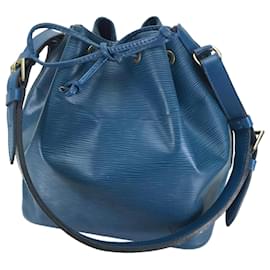 Louis Vuitton-Louis Vuitton Epi Petit Noe Shoulder Bag-Blue