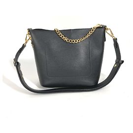 Borsa a spalla Rock & Walk Bucket Chain di Louis Vuitton Nero