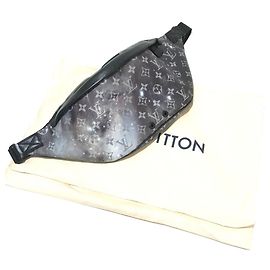 Sac banane Louis Vuitton Monogram Galaxy Discovery Noir Argenté