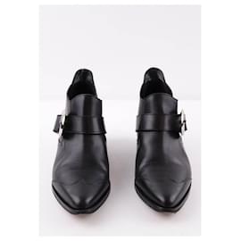 Roseanna-Boots en cuir-Noir
