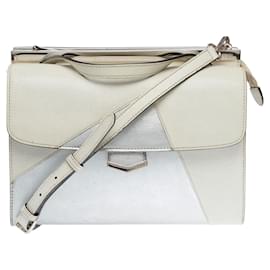 Fendi-FENDI Gray Leather Bag - 101301-Grey