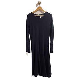JIL SANDER Dresses T.FR 44 Wool Blue