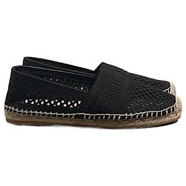 DIOR Espadrilles T.EU 37.5 Cloth Black