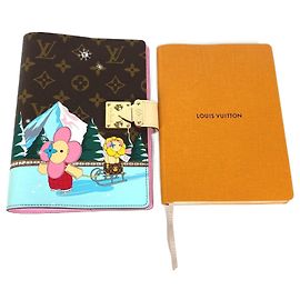 Louis Vuitton Monogram Vivienne Notebook Brown