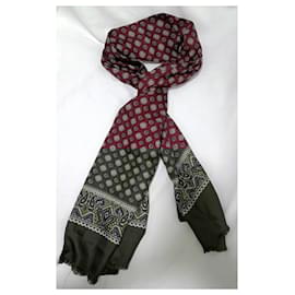 Autre Marque-Men Scarves-Dark red