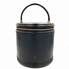 Louis Vuitton-Louis Vuitton Epi Cannes Handbag-Black