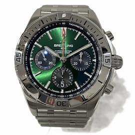 Breitling-Breitling Chronomat B01 42 Bentley Automatic Wristwatch-Green
