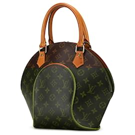 Louis Vuitton-Louis Vuitton Brown Monogram Ellipse PM-Brown