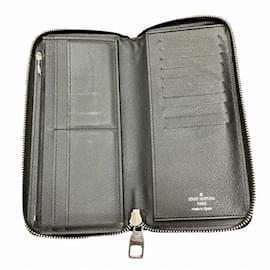 Louis Vuitton-Louis Vuitton Epi Zippy Wallet Vertical M60965-Black
