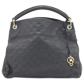 Louis Vuitton monogram empreinte Artsy MM Nero
