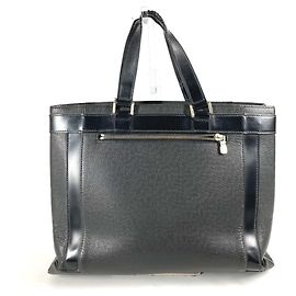 Louis Vuitton Taiga Kasbeck PM Tote Bag Black Grey