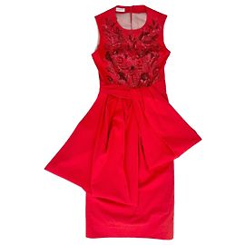Dries Van Noten Kleider Rot
