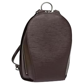 Louis Vuitton-LOUIS VUITTON Epi Mabillon Backpack Mocha M5223D LV Auth yk14365-Brown