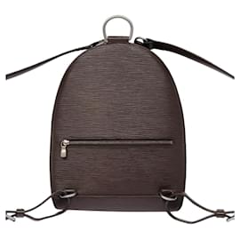 Louis Vuitton-LOUIS VUITTON Epi Mabillon Backpack Mocha M5223D LV Auth yk14365-Brown
