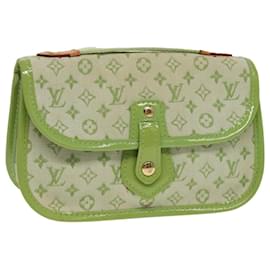 Louis Vuitton-LOUIS VUITTON Monogram Mini Trousse Marie Kate Pouch Green M92935 Auth 88437-Other