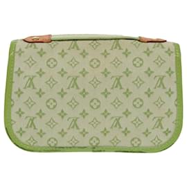 Louis Vuitton-LOUIS VUITTON Monogram Mini Trousse Marie Kate Pouch Green M92935 Auth 88437-Other