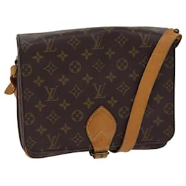 Louis Vuitton-LOUIS VUITTON Monogram Cartouchiere GM Shoulder Bag M51252 LV Auth yk14404-Monogram