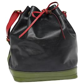 Louis Vuitton-LOUIS VUITTON Epi Noe Shoulder Bag By color Black Red M44017 LV Auth 87772-Black,Red