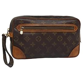 Louis Vuitton-LOUIS VUITTON Monogram Marly Dragonne GM Clutch Bag M51825 LV Auth th5236-Monogram