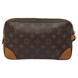 Louis Vuitton-LOUIS VUITTON Monogram Marly Dragonne GM Clutch Bag M51825 LV Auth th5236-Monogram