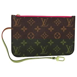 Louis Vuitton-LOUIS VUITTON Monogram Neverfull PM Pouch LV Auth 88048-Monograma